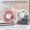 6 PCS Clock Parts for Clock Resin Mold, Roman Numerals Clock Piece 3
