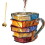 3D bemalte Buch-Kaffeetasse - Buchförmige Tasse 1