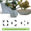 Garden Invisibles , Composite Hexagon Flowerpot Feet Riser 2