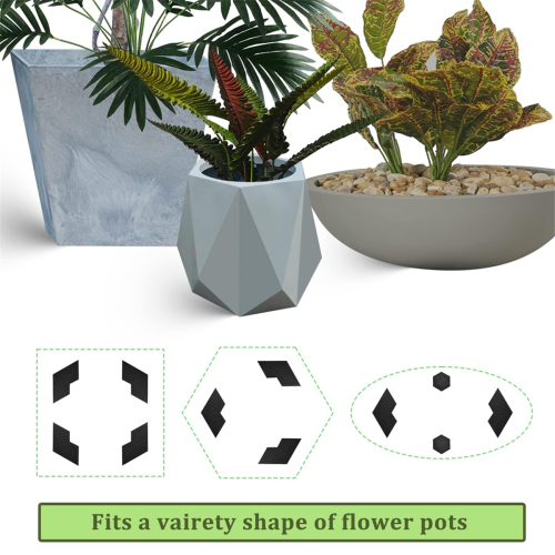 Garden Invisibles , Composite Hexagon Flowerpot Feet Riser 1