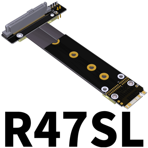 10CM M.2 NVME naar U.2 SSD-adapterkabel NVMe SSD Solid State-adapter 2