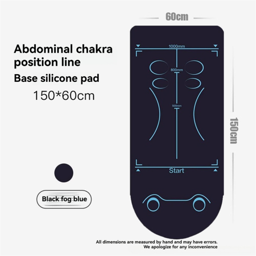 Yoga Wheel Roller Non Slip Mat Roller Mat 150x60CM 2