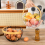 Farmhouse Wire Egg Basket for Gathering Fresh Eggs with Wooden Handle 4