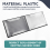 Querformat Notenmappe A4 Notenblatt Papier Organizer Dokumentenhalter 7