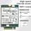 N5321 04W3842 Modul 3G Placă WWAN Adaptor placă wireless 2