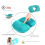 U-Shaped Neck Cushion Inflatable Pillow with Air Pressure Ring 3