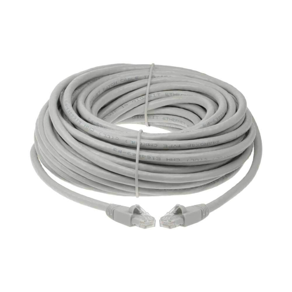 Cat 6A Unshielded Ethernet Network Cable 500Mhz 24Awg For High-Speed Networking 75Ft Refï¼Nus Gray 354398659235
