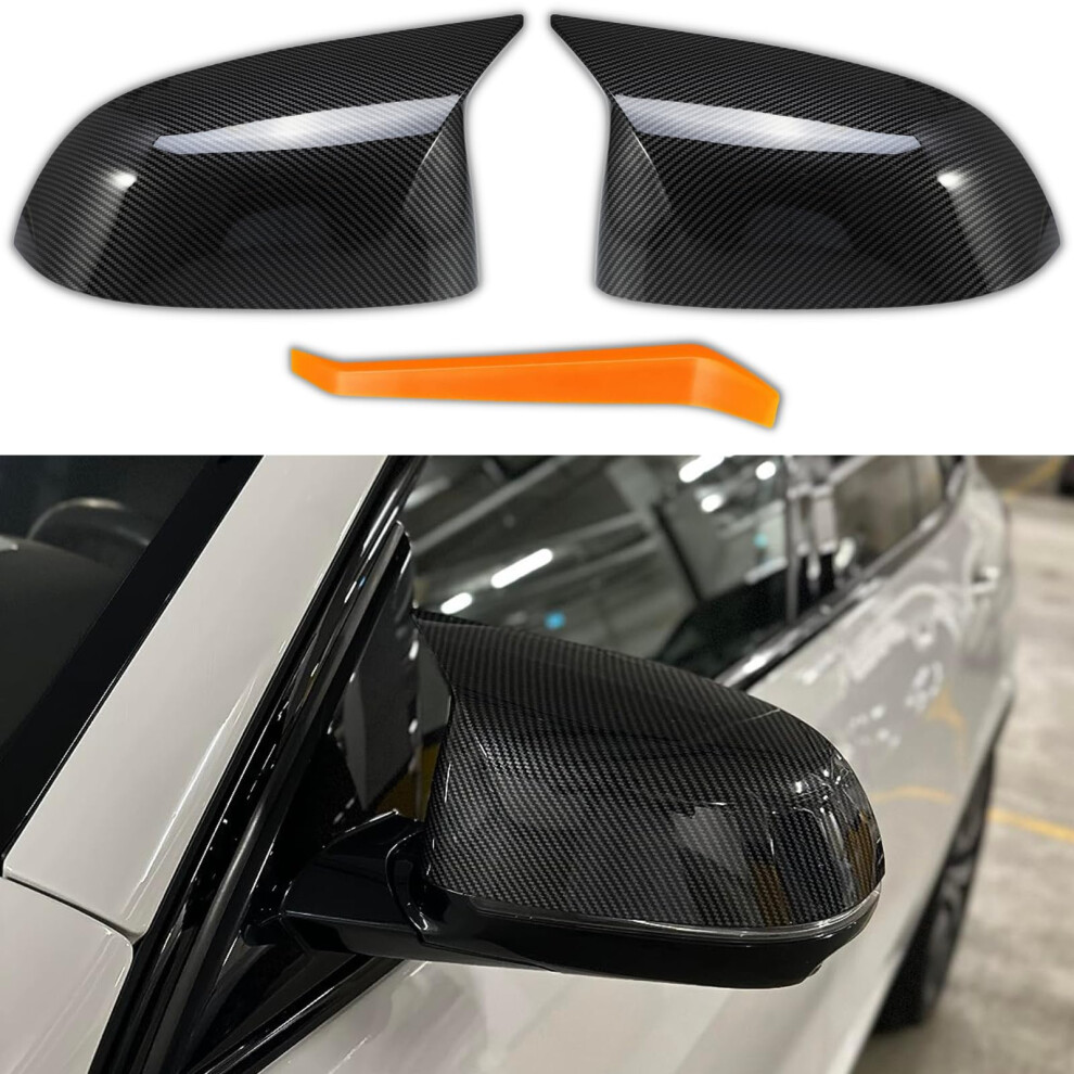 Carbon Fiber Mirror Caps For Bmw X3 G01 G08 X4 G02 X5 G05 X6 G06 X7 G07 (2017 ) 342487402138