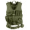 Cross Draw MOLLE Tactical Vest, Olive Drab - Regular 1