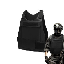 DURABLE CORDURA TACTICAL MILITARY VEST FOR MEN - ADJUSTABLE AIRSOFT VEST WITH MULTIFUNCTIONAL POCKETS