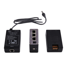 Pentru mini splitter industrial cu injector PoE cu intrare DC 24V