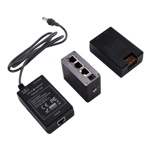 For Mini 24V DC Input POE Injector Splitter Industrial 1