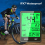 Fahrradcomputer mit großem Bildschirm, kabelloser Fahrradcomputer, Tachometer 5