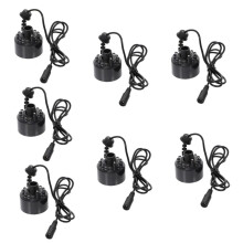 7 Pcs Fish Tank Fog Maker Aquarium Atomizing Head for Small Landscape Black Rockery Fog Maker Pond Mist Maker Fish and Air Humidifier