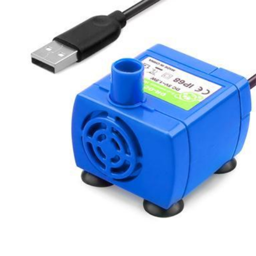 Mini DIY Lågbrusmotorpump 5V DC USB Vattenpumpar Tillbehör 1