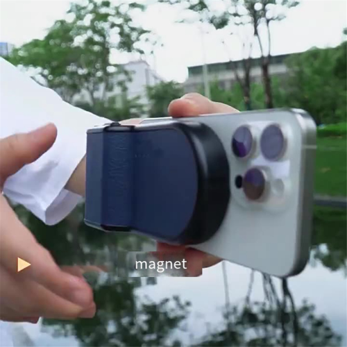 Poignée magnétique pour téléphone portable Bluetooth, verte 1