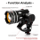Bike Front Light USB Rechargeable LED Bicycle Front Light & Road 6