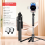 Expandable Phone Tripod Stand Selfie Stick with Fill Light 5
