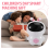 AI-robotleke Intelligent dialog WIFI-oversettelse Hvit og rosa 4