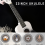 Mini guitarra de madeira de dois tons de 23 polegadas, mini guitarra ukulele de quatro cordas A 5