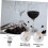 1pc Practical Cup Rer Head Stainless Steel Cup Washer for Sink Coffee Bar Accessory Cup Rer Head 4