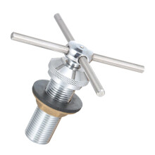 1pc Practical Cup Rer Head Stainless Steel Cup Washer for Sink Coffee Bar Accessory Cup Rer Head
