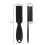 Barber Clipper Brushes,Plastic Handle Nylon Bristles Cleaning Brush 5