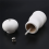Wood Salt and Pepper Grinder Set Manual Mill Shaker, Solid Wood White 6