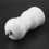 Wood Salt and Pepper Grinder Set Manual Mill Shaker, Solid Wood White 5