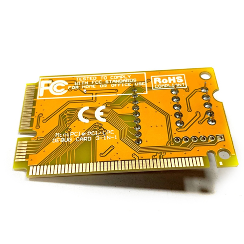 Feilsøkingskort Mini PCI PCI-E LPC PC Bærbar PC Analysator Tester 2