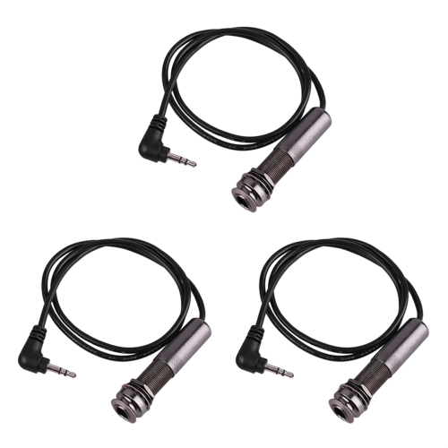 Gitarmikrofonkabel, piezokabel, endeplugg, jack, gitaradapterkabel