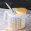 Plastic Ounce Measuring Cups and Mixing Pitcher for Baking with Guard 3