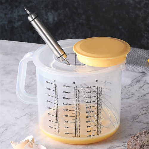 Plastic Ounce Measuring Cups and Mixing Pitcher for Baking with Guard 2