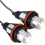 Bil Angel Eye tåkelys Xenon hvite LED-pærefrontlykter for E39 5
