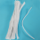 100 stuks 30cm creatie pijpenragers, wit 5