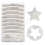 Reflecterende strips stickers waterdichte fietsreflector streep wit 7