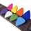 Palhetas de feltro para ukulele e violão, 8 peças 2