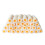 30 Rollers Cover 4 Inch Paint Brush Covers Nap Contractor Pack Mini Rollers Yellow 1