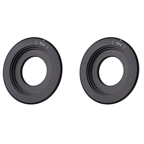 Sort C-mount-objektiv til Micro-4/3-adapter E-P1 E-P2 E-P3 G1 GF1 GH1 G2
