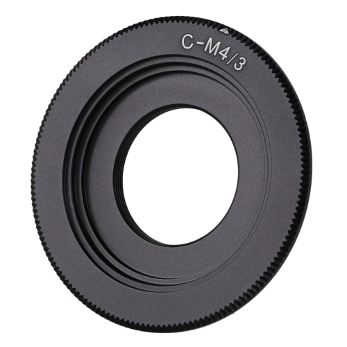 Sort C-mount-objektiv til Micro-4/3-adapter E-P1 E-P2 E-P3 G1 GF1 GH1 G2 1