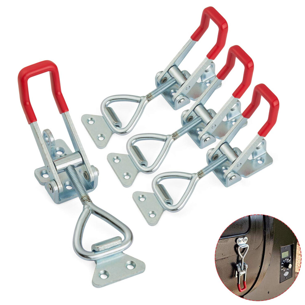 4Pack Latch-Action Toggle Clamp, 4003 Style 660Lbs Capacity Toggle Latch Clamp 354398661238