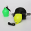 2PCS Scuba Dive Mouthpiece Dustproof Cover Regulator Holder with Clip 2