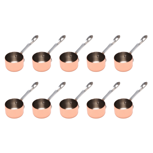 Gravy Boats Χάλκινο Κύπελλο Σάλτσας με Κύπελλο Γάλακτος Ειδικό Χάλκινο Κύπελλο 3,8 εκ.