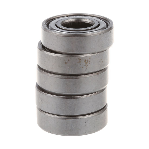 5 τεμάχια 12mm x 28mm x 8mm 6001Z θωρακισμένα ρουλεμάν βαθιάς αυλάκωσης με ακτινική οπή 1