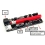 Κάρτα προσαρμογέα PCI-E Pcie Riser 009 Express 1X σε 16X Extender PCI E 1