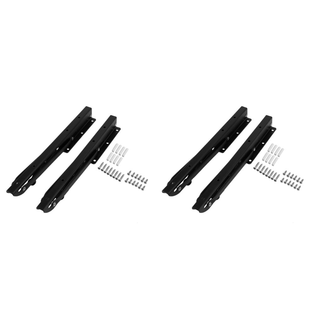 2Pcs 12Inch Folding Shelve Heavy Duty Metal Shelving Support Bracket 4852852609315