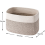 Cotton Rope Storage Baskets Bin Storage with Handles, C 2