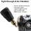 Φορτιστής μοτοσικλέτας DIN σε QC3.0 USB & Type C 30W Τροφοδοσία 3