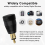Φορτιστής μοτοσικλέτας DIN σε QC3.0 USB & Type C 30W Τροφοδοσία 5