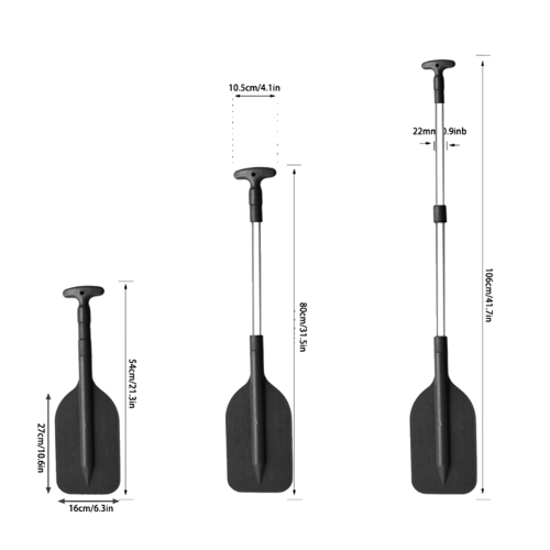 Raftingboot Kajak Watersportgereedschap Kajakpeddel Plastic bootriem 1